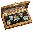 Harry Potter Hogwarts House Crest Pin Set
